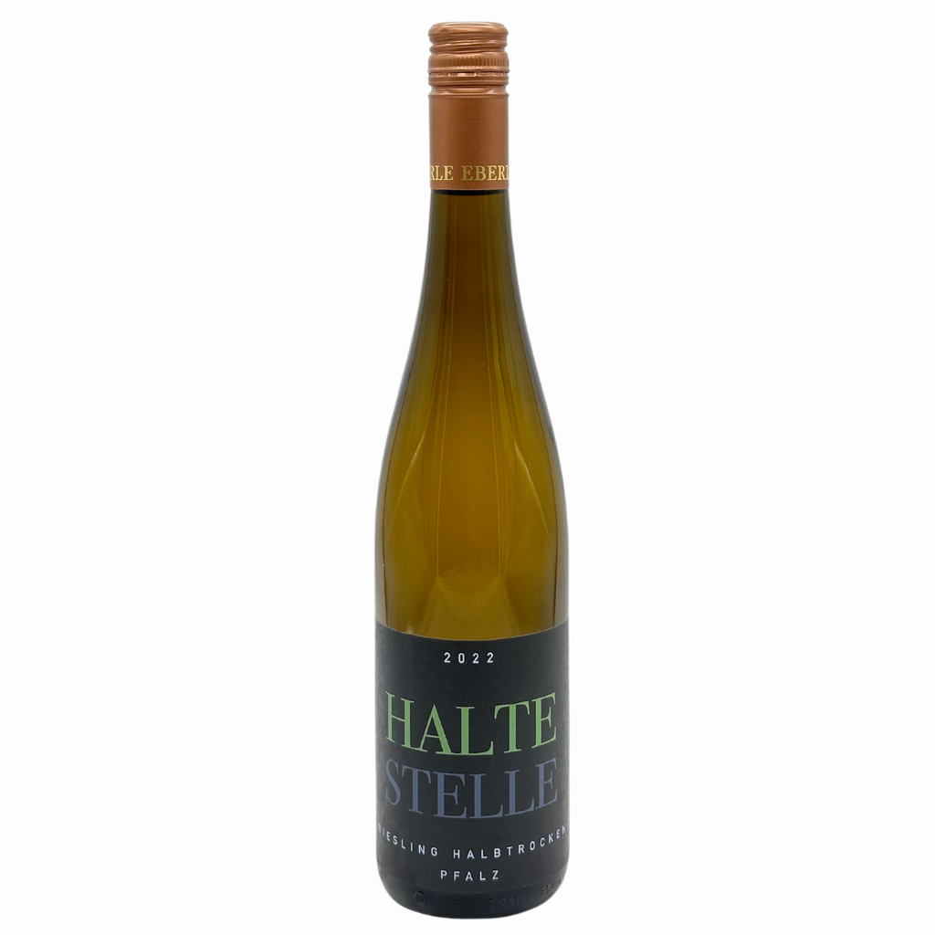 HALTESTELLE Riesling halbtrocken 2022 BAHNHÖFCHEN EDITION