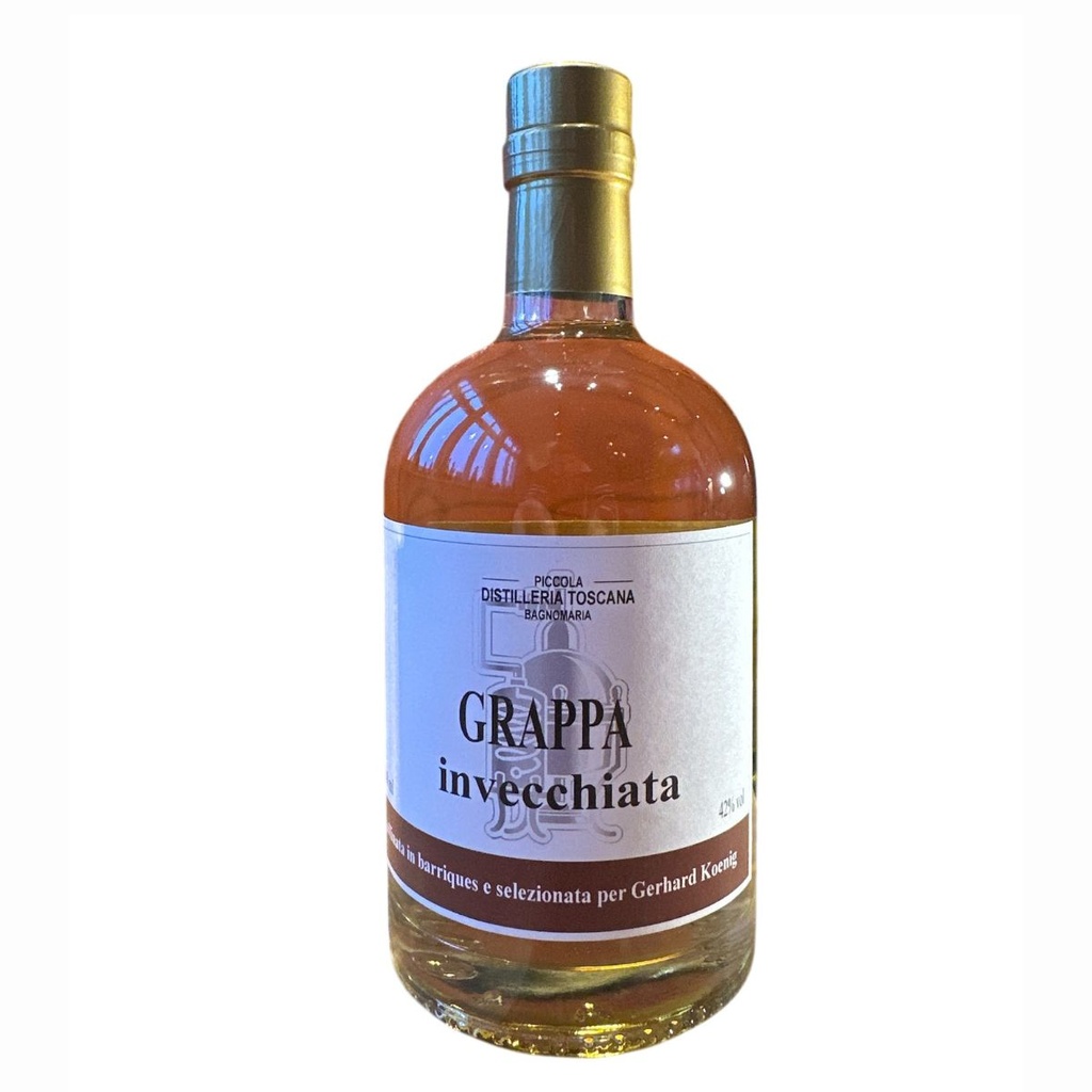 [P0000770] Grappa Invecchiata Distillata a Bagnomaria