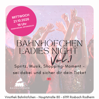 2026-10-21, 18 Uhr: Ladies Night vol. 1